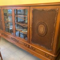 Salotto stile chippendale in legno pregiato