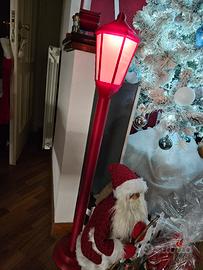 Lanterna di natale smontabile con vetrofania merry