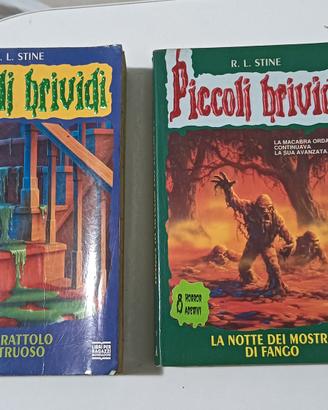 n°2 volumi della serie di piccoli brividi 