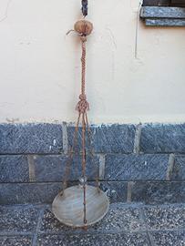 Lampadario in alabastro Art Decò anni 20 