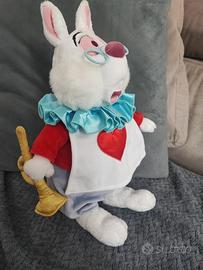 Peluche bianconiglio Alice  paese delle meravigli