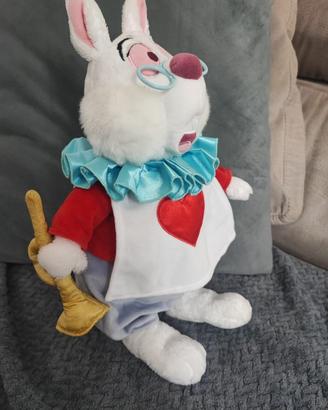 Peluche bianconiglio Alice  paese delle meravigli