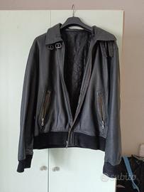 giacca in vera pelle bikers