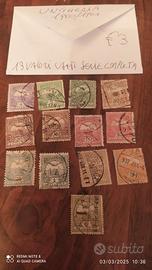 Francobolli antichi dell' Ungheria 