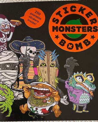 Libro sticker, Bomb Monster