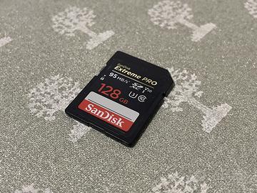 Scheda SD SanDisk Extreme PRO 128 GB 95MB/s