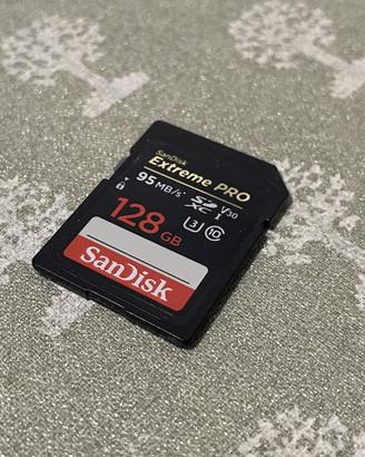 Scheda SD SanDisk Extreme PRO 128 GB 95MB/s