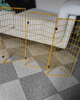 Mensole gialle metallo 20x20x63