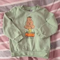 tuta Puma felpa e pantaloni tg. 6 anni