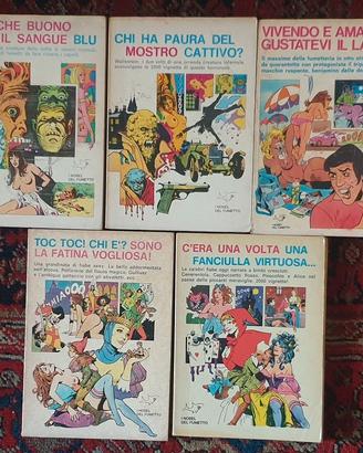 Lotto 5 numeri I Nobel del fumetto anni '70