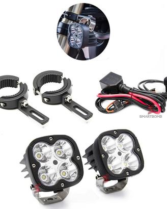 Faretti supplementari LED 70W MOTO STAFFE 38-60MM