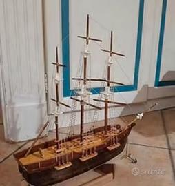 Vascello nave veliero legno teca modellismo