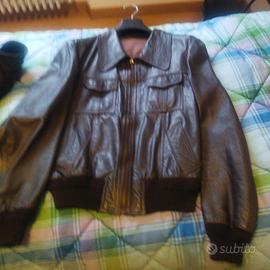 giubbotto pelle 