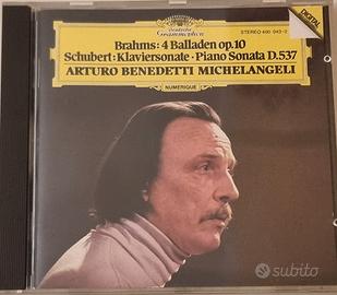 CD Brahms / Schubert – Ballate op.10 / Sonata D.53