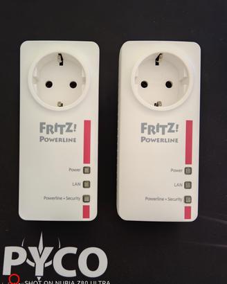 AVM FRITZ!Powerline 1220E Set Kit di 2 Adattatori 