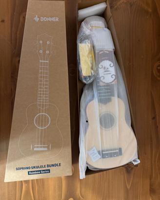 donner soprano ukulele rainbow series