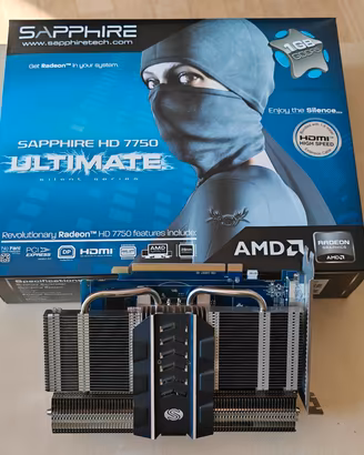 Scheda Video Sapphire HD 7750 Fanless
