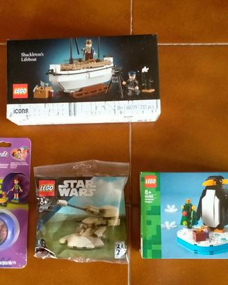LEGO 40729 Scialuppa di Shackleton + 3 LEGO MISB