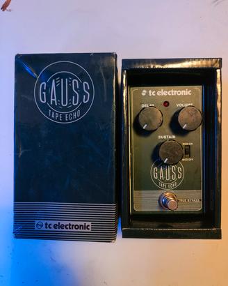 Gauss TC electronic pedale delay