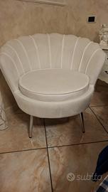 poltrona clor crema