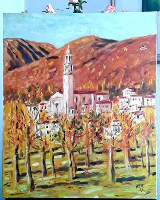 Olio su tela 50x70