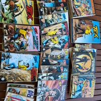 Albi Tex, Diabolik, Zagor, etc