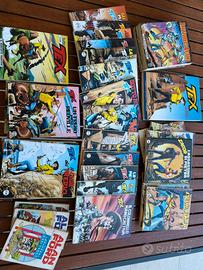 Albi Tex, Diabolik, Zagor, etc