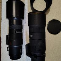 Sigma 500mm + Tokina 100-300mm f4