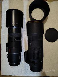 Sigma 500mm + Tokina 100-300mm f4