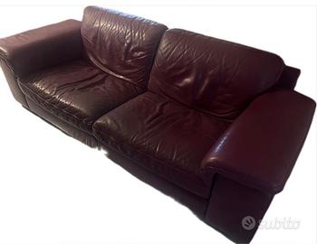 Divano pelle 3 posti