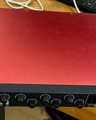Focusrite scarlett 18i20 1st gen scheda audio 8 in