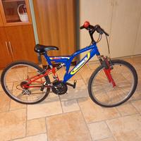  bicicletta rossa e nera 