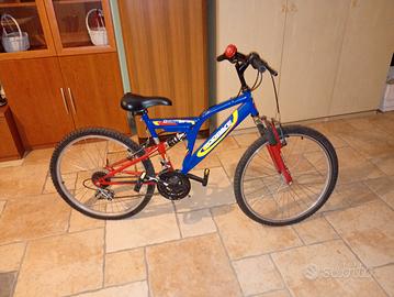 bicicletta rossa e nera 