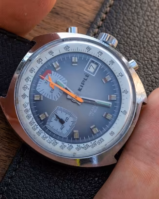 Orologio Kiple valjoux 7765 cronografo vintage