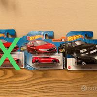 Hotwheels Audi e Honda