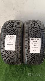 2 GOMME 225 40 18 SAVA 4 STAGIONI RIF3613