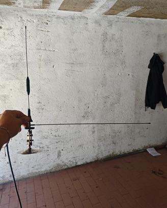Antenna autocostruita Bibanda per portatili