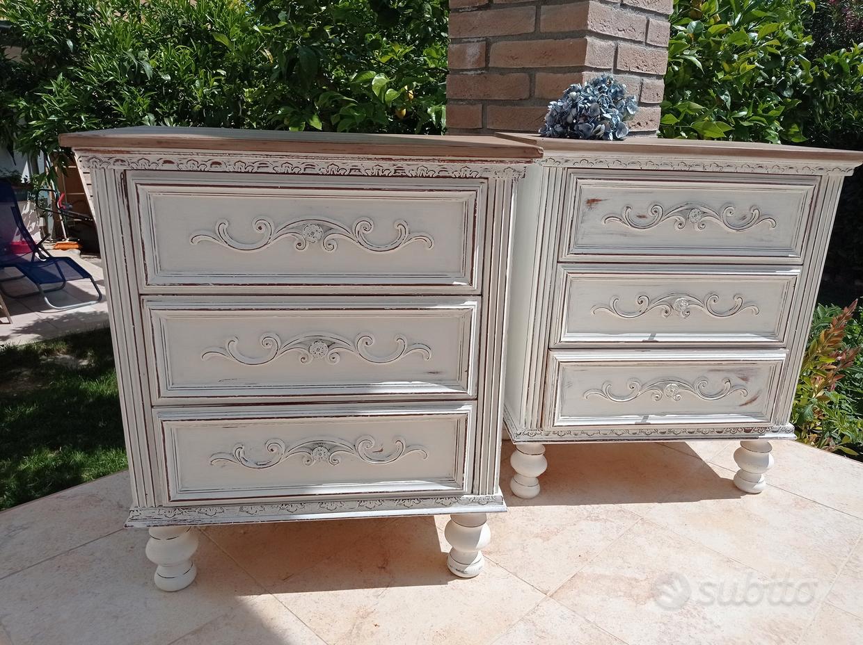 Comodini stile shabby - Mobili usati 