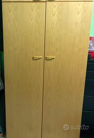 Armadio 4 ante con cassettiera piu altra cassettie