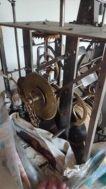 pezzo di pendolo antico vintage per ricambi 