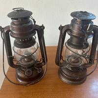 Lanterne vintage elettriche in stile indistriale