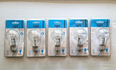 5 #Lampadine Alogene #Goccia #E27 70W (resa  91w)