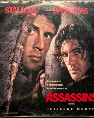 laserdisc Assassins - Stallone stallone e Banderas
