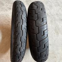 Gomme Dunlop D401 Harley D. 100/90 19 e 150/80 16