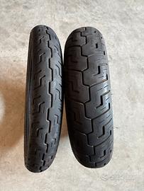 Gomme Dunlop D401 Harley D. 100/90 19 e 150/80 16