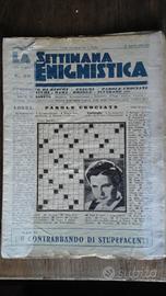 Settimana enigmistica anno 1936