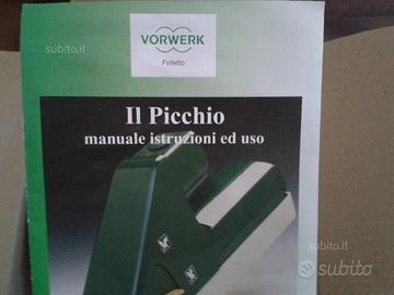 Vorwerk picchio per pulire divani ecc