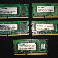 Lotto RAM 2-4GB DDR3 SoDimm