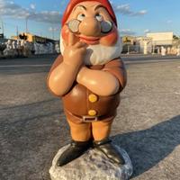 Statua Dotto Nani Biancaneve Giardino Esterno