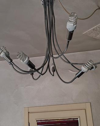 set lampadario e 3 aplique